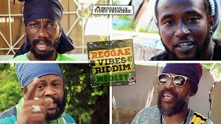 Reggae Vibes Riddim Medley  Sizzla Lutan Fyah Delus and more Official Video 2016 [upl. by Yllatan]