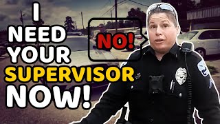 When Cops Get Embarrassed By Their Supervisor [upl. by Linn]