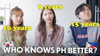 Koreans Who Knows the Philippines Better Challenge 🇰🇷🇵🇭 pt1 [upl. by Elamef871]