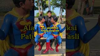 Alat deteksi patung yang asli sulap magic sihir shortvideo [upl. by Amora143]