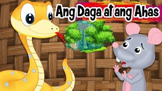 Ang Daga at ang Ahas  Kwentong Pambata COMPILATION 12 MINS  Filipino Moral Stories [upl. by Zelde127]