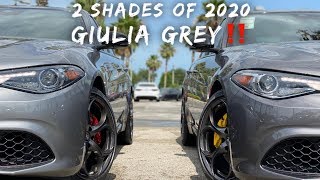 Stromboli vs Vesuvio Which Gray 2020 Alfa Romeo Giulia Color WINS [upl. by Essex470]