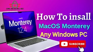 how to install macOS Monterey Any Windows PCLaptop MacOS Monterey insall windows Laptop [upl. by Notneiuq300]