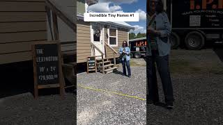 Incredible Tiny Homes Tour  1 tinyhouse tinyhome tinyliving incredibox smallliving [upl. by Cordle]