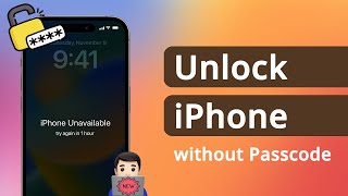 5 Ways How to Unlock iPhone without Passcode if forgot 2024 [upl. by Aliuqat]