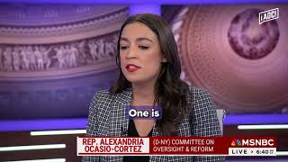 Rep Alexandria OcasioCortez gives her thoughts on what what happened this election [upl. by Ruhtra402]