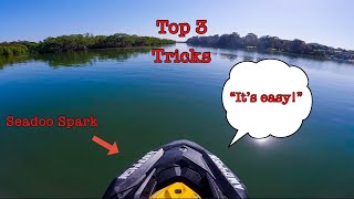 Top 3 Tricks to Learn on Seadoo Spark Glassy Conditions [upl. by Peskoff]