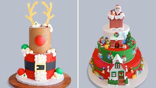 1 Hour Relaxing ⏰ 100 All Time Best Christmas Cake Ideas 🎄 Yummy Holiday Cakes Cupcakes and More [upl. by Honig]