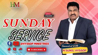 SUNDAYSERVICE  24112024 WORDOFGOD  N SUNIL HYSSOP  HYSSOP MINISTRIES [upl. by Nagiam]