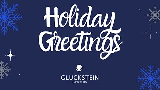 Gluckstein Lawyers 2023 Holiday Message [upl. by Neelyaj]