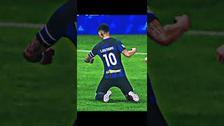 Real Madrid X Inter de Milão Lautaro Martínez Faz Golaço em Sima Do Real Madrid fc24 shorts [upl. by Anirrehs]