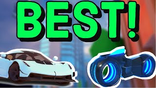 Top 10 BEST Jailbreak Vehicles  Roblox [upl. by Trevor]