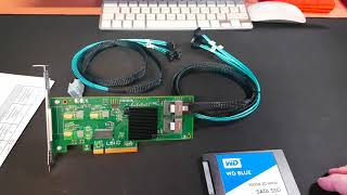 LSI SAS 92118i Host Bus Adapter with RAID [upl. by Goddart932]