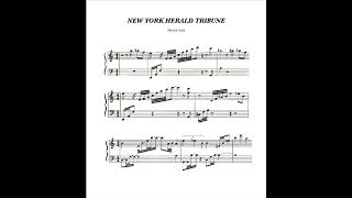 New York Herald Tribune  Sheet music [upl. by Kho]