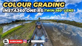 Menikmati Satmori di Jalur Pedesaan  Test Kualitas Video Insta360 One RS Twin Edition 360 Lens [upl. by Ronnica]