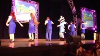 Pontins Bluecoats dancing to hold ya head [upl. by Hose667]