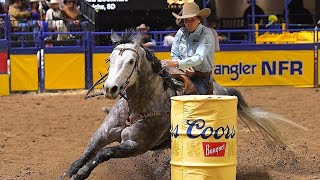 NFR Round 10  Barrel Racing [upl. by Luz251]