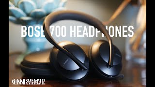 Bose 700 Headphones  Noise Cancelling Bargain 2022 [upl. by Atiek121]