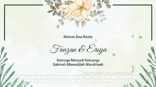 Undangan Pernikahan Digital  Wedding Invitation [upl. by Caylor728]