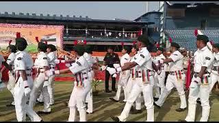 Republic Day parade 2023cuttack barabati stadium [upl. by Oijres]