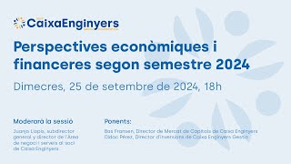 ACTE PERSPECTIVES ECONOMIQUES 25 SETEMBRE 2024 [upl. by Norre]