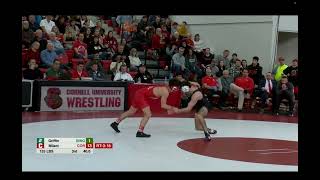 133lbs Marcello Milani Cornell vs Matt Griffin Binghamton [upl. by Amador]