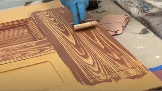 StepbyStep Process To Paint Faux Wood Grain [upl. by Rebmyk]