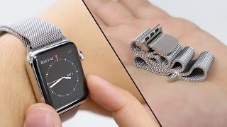 Apple Watch Milanese Loop Band Review [upl. by Enajharas145]