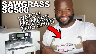 SAWGRASS SG500  Watch me make this shirt 1 [upl. by Aliakim]