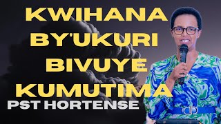 KWIHANA BYUKURI BIVUYE KUMUTIMA NIBYO IMANA IDUSHAKAHOInyigisho NZIZA Cyana na PST HORTENSE [upl. by Mycah281]