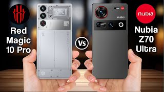 Red Magic 10 Pro Vs Nubia Z70 Ultra [upl. by Fabiolas]