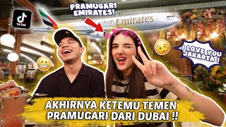 AKHIRNYA KETEMU TEMEN DARI DUBAI PRAMUGARI EMIRATES   OmeTV RealLife [upl. by Nathanson485]