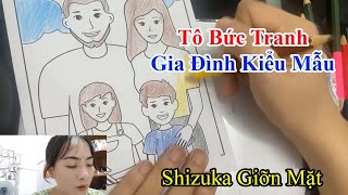 Shizuka Giỡn Mặt  Tô Bức Tranh Gia Đình Kiểu Mẫu [upl. by Nivrem]