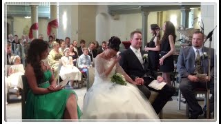 LIVE Trauung in der Kirche  Gesang von Hochzeitssängerin [upl. by Bruno]