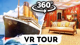 360° Titanic Inside 1  Virtual Reality Tour VR 360 Video 4k ultra hd [upl. by Abehshtab]