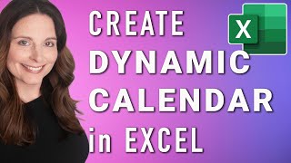 Create A Calendar In Excel  Dynamic Annual Payroll Calendar 2023 [upl. by Ettevad]