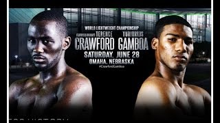 CRAWFORD VS GAMBOA BREAKDOWN PREDICTION DONTAESBOXINGNATION [upl. by Winthorpe]