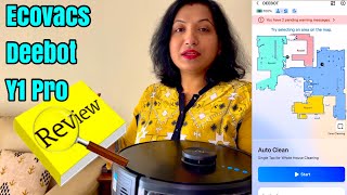 Ecovacs Deebot Y1 Pro  Robot Vacuum Cleaner  Finally Mummy Papa in Bengaluru  Roving Couple [upl. by Billi]