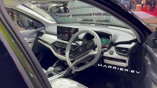 All New Tata Harrier electric ⚡️2024 Model Detailed Walkaround Exterior amp Interior  Harrier ev [upl. by Ytirehc]