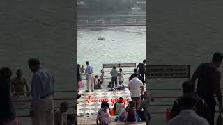 Kartik Purnima snan Haridwar 24 ganga gangariver gangaaarti haridwar youtubeshorts viralvideo [upl. by Novyart254]