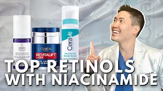 Dermatologist Reviews Top 5 Retinols with Niacinamide [upl. by Moir]