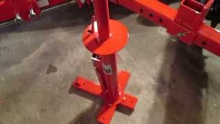 DIY Motorcycle Manual Tire Changing Machine from Harbor Freight Tools Overview [upl. by Alimaj]