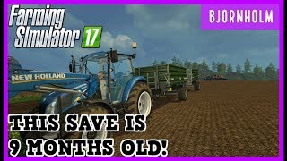 BLAST FROM THE PAST  9 Month Game Save  Bjornholm  FS15 [upl. by Roots]