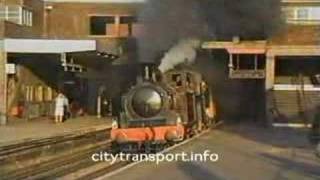 LU Railtour steam train at Wembley Park station [upl. by Ailime]