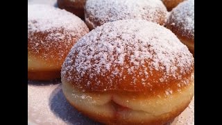 Berliner Selber Machen  Selbstgemachte Berliner Krapfen Pfannkuchen Rezept [upl. by Syned298]