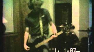 Nirvana live at Krists mothers house 1988 Aberdeen Washington Part 12 [upl. by Riplex205]