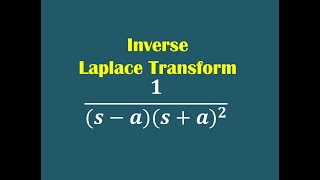 Inverse Laplace Transform by Convolution Theorem  Inverse Laplace Transform of 1sas a2 [upl. by Dolan]