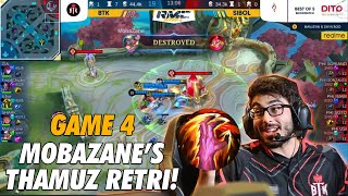 SIBOL VS BTK GAME 4 MOBAZANES THAMUZ RETRI RMC [upl. by Carl]