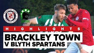 HIGHLIGHTS Brackley Town 11  Blyth Spartans  Saturday 11th November [upl. by Beryle]