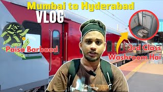 Mumbai to Hyderabad  Husain Sagar Express  FAzAL ANsARi vLoGs [upl. by Nylle]